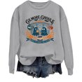 thumbnail image 1 of Gilmore Ghouls Halloween Sweatshirt Ghost Spooky Season Halloween Shirt Funny Ghost Tops, 1 of 7