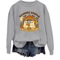 thumbnail image 1 of Gilmore Ghouls Halloween Sweatshirt Where You Haunt I Will Follow Shirt Cute Ghost Spooky Tops, 1 of 7