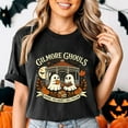 thumbnail image 1 of Gilmore Ghouls Halloween T-Shirt – Cute Ghosts Reading Graphic Tee, 1 of 2