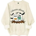 thumbnail image 1 of Gilmore Ghouls Sweatshirt Stars Hallow Shirt Funny Halloween Ghost Unisex Tops, 1 of 7