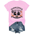 thumbnail image 1 of Gilmore Ghouls Where You Haunt I Will Follow Halloween Boo T-Shirt Women Halloween Boo Graphic Shirt Unisex, 1 of 7