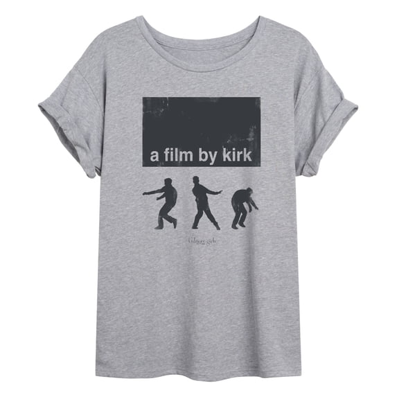 Gilmore Girls - A Film By Kirk - Juniors Oversized Graphic T-Shirt