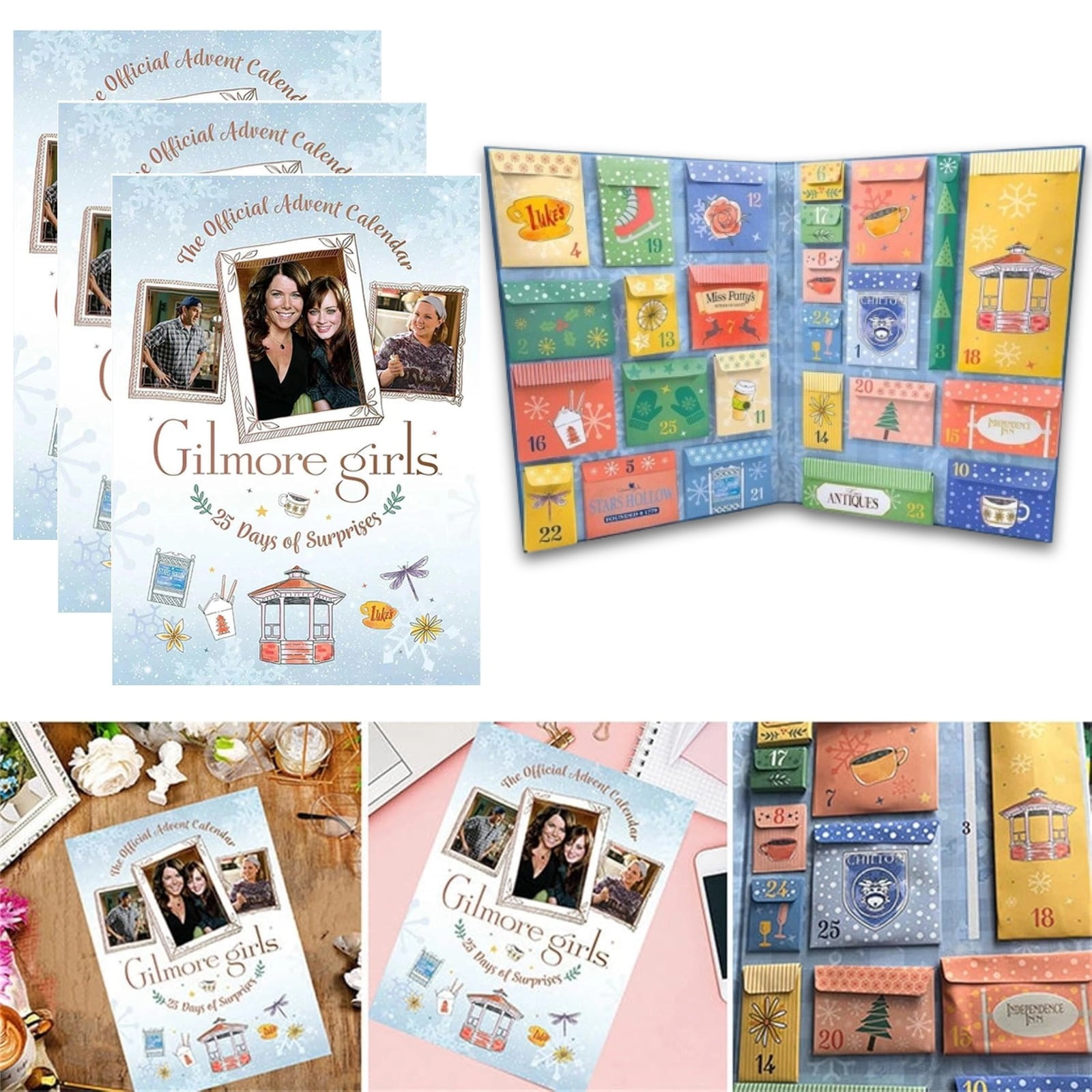 Gilmore girls advent calendar 2024 official christmas gift set filled