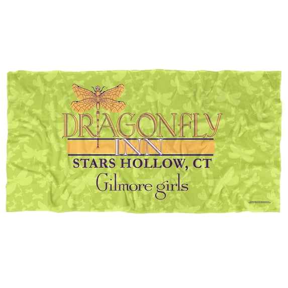 Gilmore Girls Beach Towel, 30"x60", Dragonfly Inn Logo Beach Towel