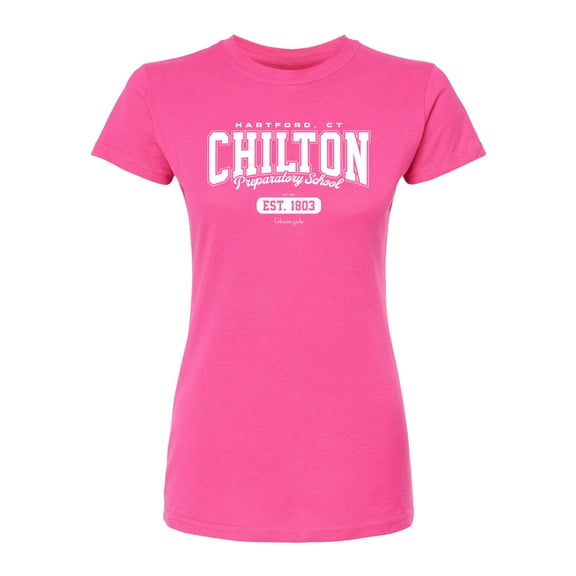 Gilmore Girls - Chilton Prep - Juniors Fitted Short Sleeve Graphic T-Shirt
