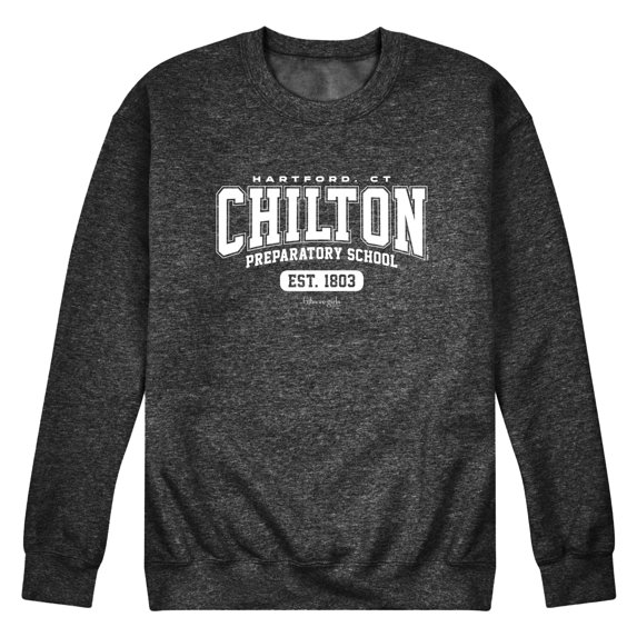 Gilmore Girls - Chilton Prep School - Men's Long Sleeve Crew Fleece Sweatshirt