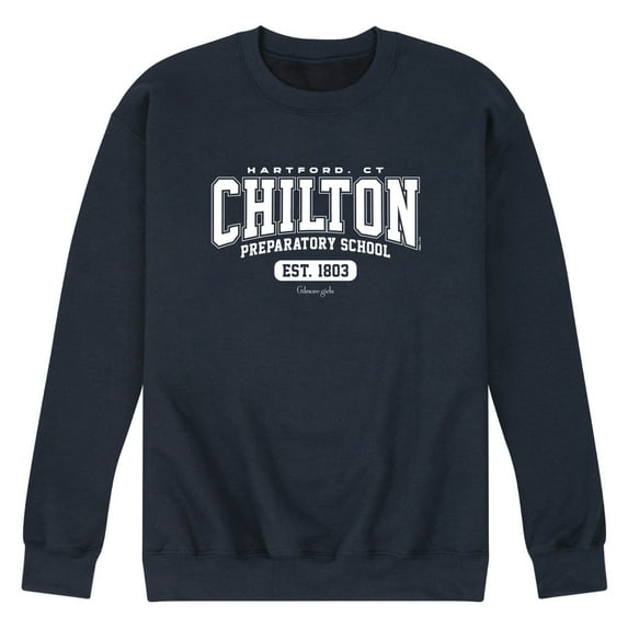 Gilmore Girls - Chilton Prep School - Men's Long Sleeve Crew Fleece Sweatshirt