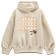 thumbnail image 1 of Gilmore Girls - Coffee, Coffee, Coffee Oversized Fleece Hoodie Sweatshirt, 1 of 3