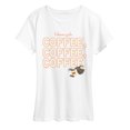 thumbnail image 1 of Gilmore Girls - Coffee, Coffee, Coffee Women's Short Sleeve Graphic T-Shirt, 1 of 4