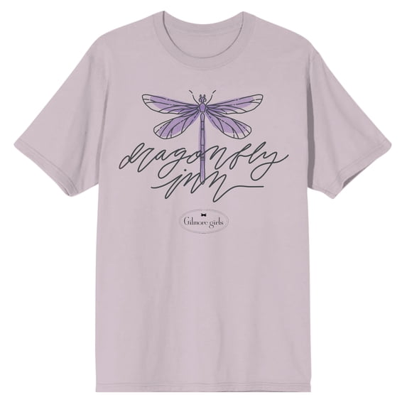 Gilmore Girls Dragonfly Inn Men's Crew Neck Short Sleeve T-shirt-Medium