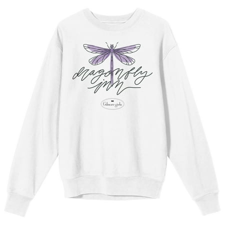 Gilmore Girls Dragonfly Inn Men's White Sweatshirt -Medium