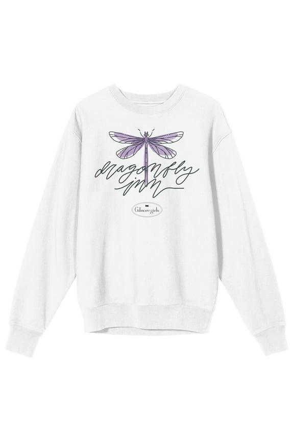 Gilmore Girls Dragonfly Inn Men's White Sweatshirt
-Small
