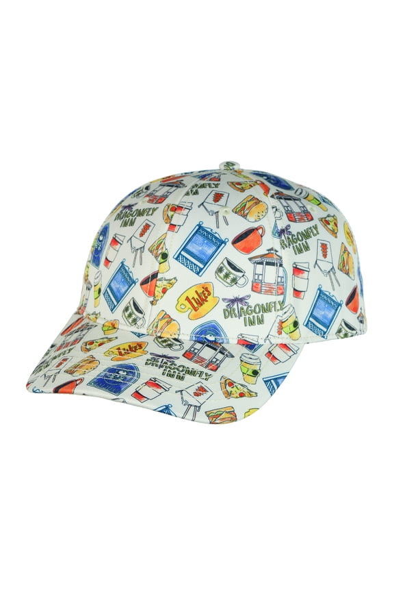 Gilmore Girls Hat All-Over Print Curved Bill Snapback Baseball Cap