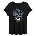 thumbnail image 1 of Gilmore Girls - Le Chat Club - Juniors Oversized Graphic T-Shirt, 1 of 5
