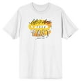 thumbnail image 1 of Gilmore Girls Life's Short Talk Fast Men's White Graphic Tee-3XL, 1 of 2