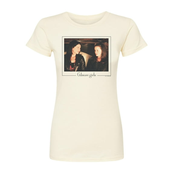 Gilmore Girls - Lorilei And Rory - Juniors Fitted Short Sleeve Graphic T-Shirt