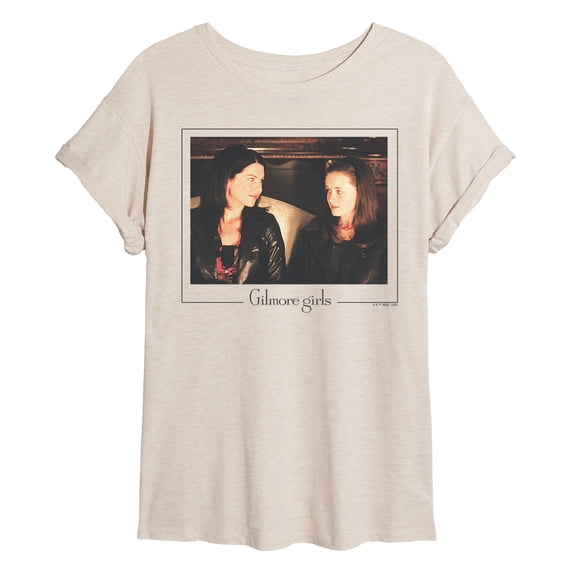Gilmore Girls - Lorilei And Rory - Women's Oversized Graphic T-Shirt