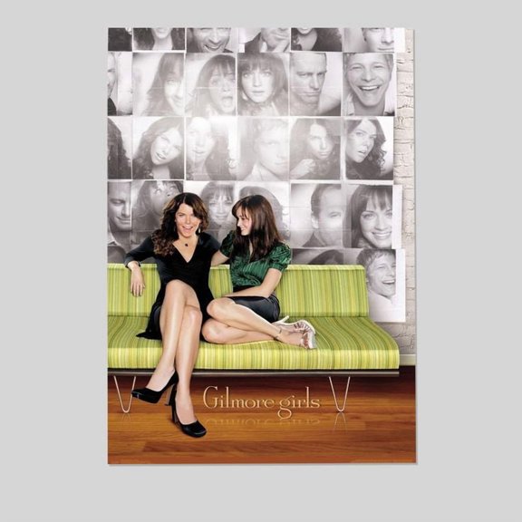 Gilmore Girls - Lounge One Sheet Wall Poster TV Show Poster Vintage Style Size 24''x36'' - Postora