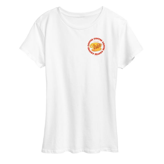 Gilmore Girls - Luke's Coffee Circle - Women's Short Sleeve Graphic T-Shirt