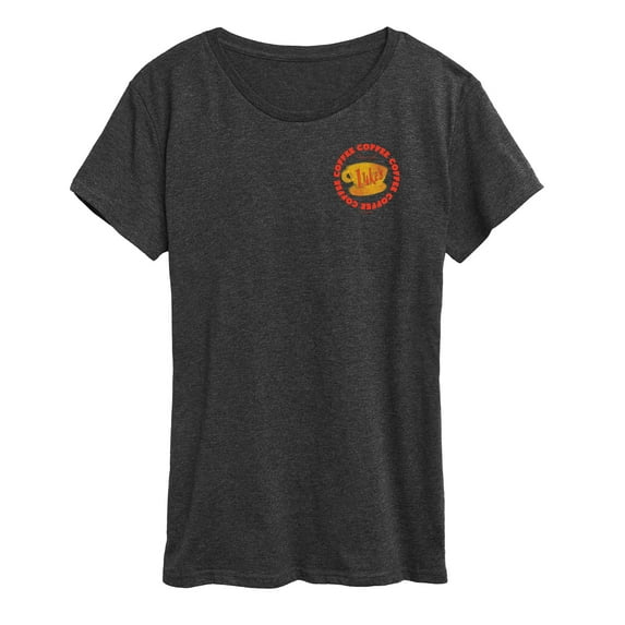 Gilmore Girls - Luke's Coffee Circle - Women's Short Sleeve Graphic T-Shirt