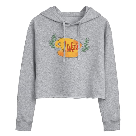 Gilmore Girls - Luke's Coffee Cup Cropped Graphic Hoodie