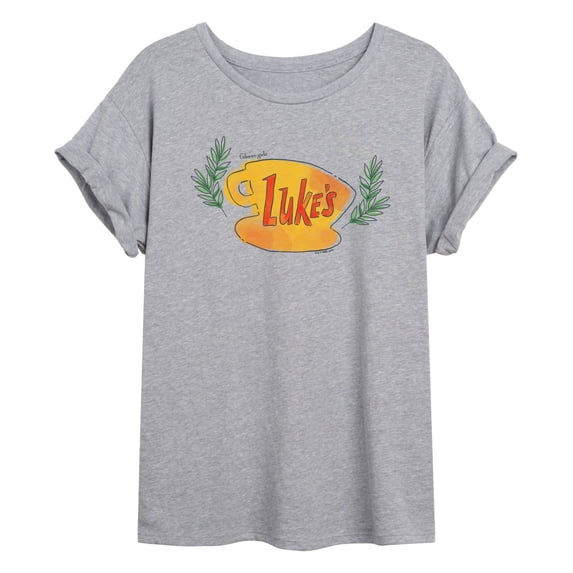 Gilmore Girls - Luke's Coffee Cup Relaxed Fit T-Shirt