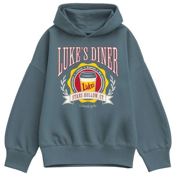 Gilmore Girls - Luke's Collegiate Oversized Fleece Hoodie Sweatshirt