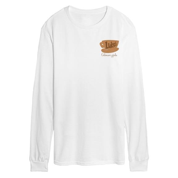 Gilmore Girls - Lukes Coffee In An IV - Men's Long Sleeve Graphic T-Shirt