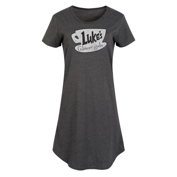 Gilmore Girls - Lukes Coffee Women's Graphic T-shirt Dress