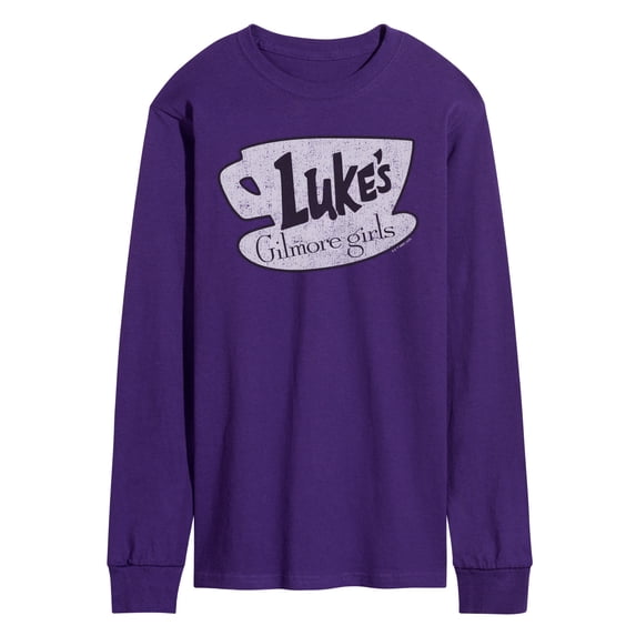 Gilmore Girls - Lukes Coffee - Men's Long Sleeve Graphic T-Shirt