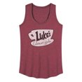 thumbnail image 1 of Gilmore Girls - Lukes Coffee Women's Graphic Racerback Tank, 1 of 4