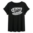 thumbnail image 1 of Gilmore Girls - Lukes Coffee - Women's Oversized Graphic T-Shirt, 1 of 4