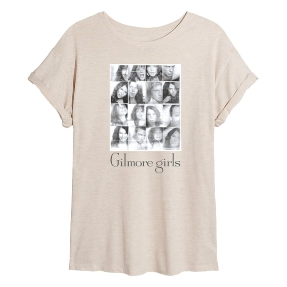Gilmore Girls - Photobooth - Women's Oversized Graphic T-Shirt