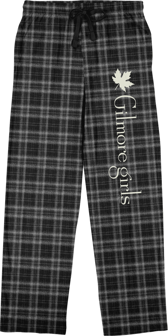 Gilmore Girls Plaid Mens Pajama Pants for Lounging-XS