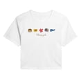 thumbnail image 1 of Gilmore Girls - Small Icons - Juniors Cropped Graphic T-Shirt, 1 of 4