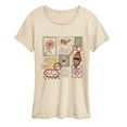 thumbnail image 1 of Gilmore Girls - Stamp Collage Women's Short Sleeve Graphic T-Shirt, 1 of 5