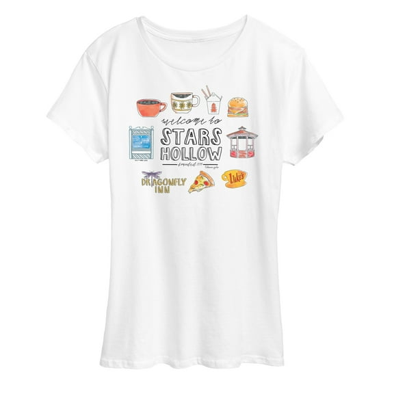 Gilmore Girls - Stars Hollow Grid - Women's Short Sleeve Graphic T-Shirt