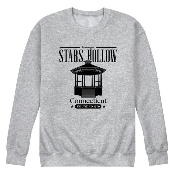 Gilmore Girls - Stars Hollow - Men's Long Sleeve Crew Fleece Sweatshirt
