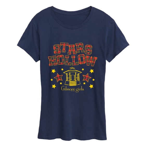Gilmore Girls - Stars Hollow Plaid - Women's Short Sleeve Graphic T-Shirt