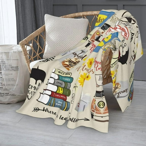 Gilmore Girls Throw Blanket Ultra-Soft Fleece & Flannel, Cozy Fuzzy Plush Blanket for Couch Bed Sofa, All Seasons Gift for Christmas Birthday Valentine's Day