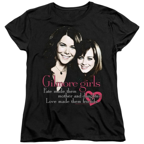 Gilmore Girls Title Women's T Shirt (2X-Large) Black
