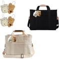 thumbnail image 1 of Gilmore Glee Tote Bag, Gilmore Glee Everyday Tote Bag, Multi Pocket Tote Bag With Compartments and Cup Holder for Women, 1 of 6