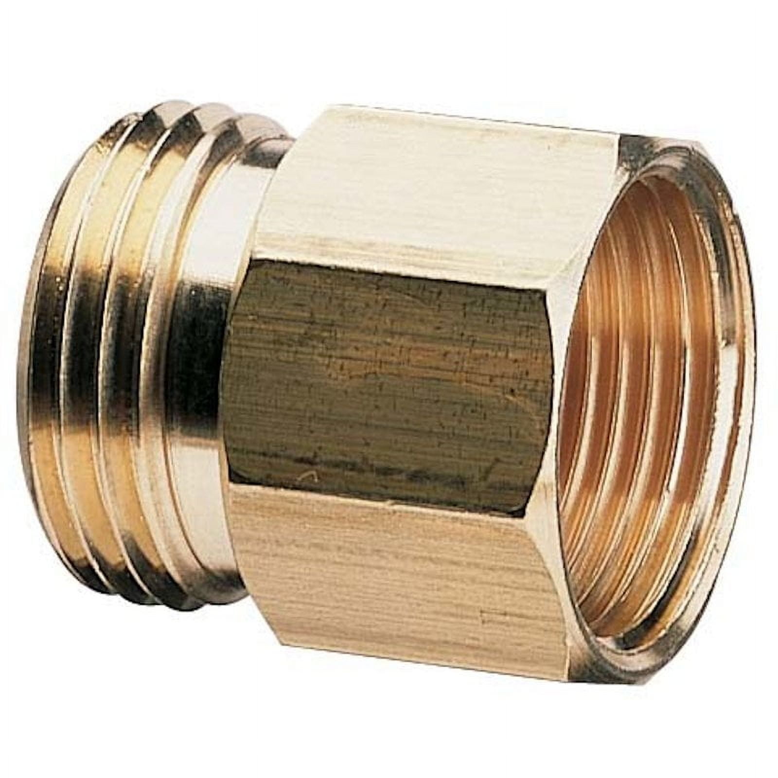3/4 Inch Brass Male to Female Hose Connector