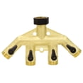 thumbnail image 1 of Gilmour 3/4 in. Brass Threaded Male 4-Way Shut-off Valve, 1 of 2
