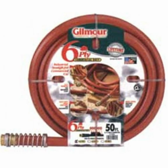Gilmour 3/4x75 Feet Rubber/Vinyl Hose Commercial/Garden Hose