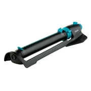 Gilmour 4000 Sq Ft Medium Duty Rectangular Sprinkler with Straight Plastic Tube with Plastic Base with Width Control with On/Off