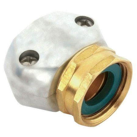 Gilmour Heavy Duty Clamp Repair Female 5/8in, 3/4in Metal End Hose Coupling
