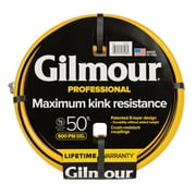 Gilmour 50 foot Pro Hose, 5/8" Diameter, Yellow, 1 Each, 864501-1020
