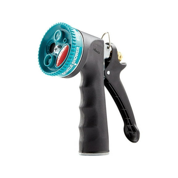 Gilmour 7 Pattern Cushion Grip Metal Hose Nozzle