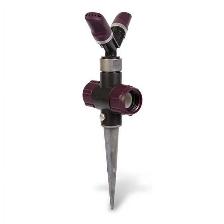 Gilmour Metal Spike Base Whirling Sprinkler 1800 sq ft 1 pk Gilmour Metal Spike Base Whirling Sprinkler 1800 sq ft 1 pk